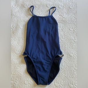blue swimsuit from Jolyn